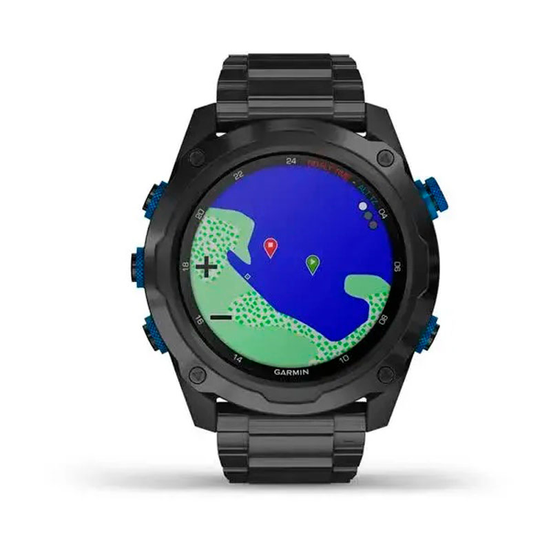 Garmin Descent Mk2i/Descent T1 Bundle Titanium carbon gray DLC with DLC titanium band Garmin Descent Mk2i/Descent T1 Bundle Titanium carbon gray DLC with DLC titanium band