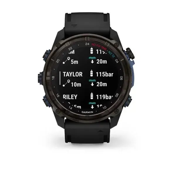 Garmin Descent Mk3i, 51mm, Crbn Gry DLC Ti/Blk, Dive Computer Garmin Descent Mk3i, 51mm, Crbn Gry DLC Ti/Blk, Dive Computer