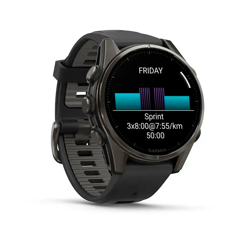 Garmin fenix 8 43mm,AMOLED,Saph,CrbnGry Ti/Blk,Blk/PebblGryBnd Garmin fenix 8 43mm,AMOLED,Saph,CrbnGry Ti/Blk,Blk/PebblGryBnd