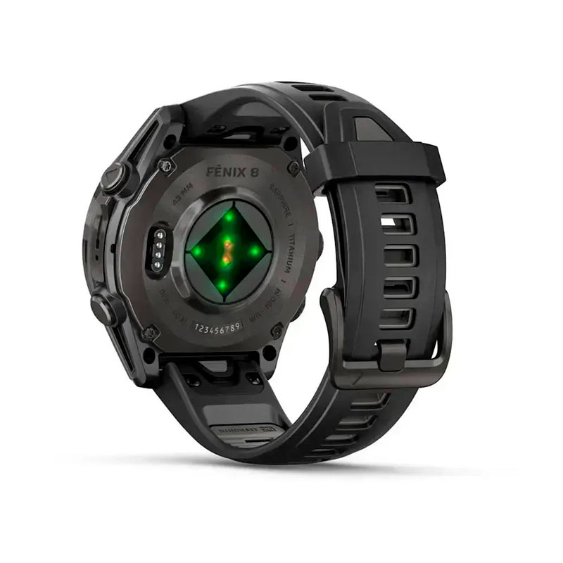 Garmin fenix 8 43mm,AMOLED,Saph,CrbnGry Ti/Blk,Blk/PebblGryBnd Garmin fenix 8 43mm,AMOLED,Saph,CrbnGry Ti/Blk,Blk/PebblGryBnd