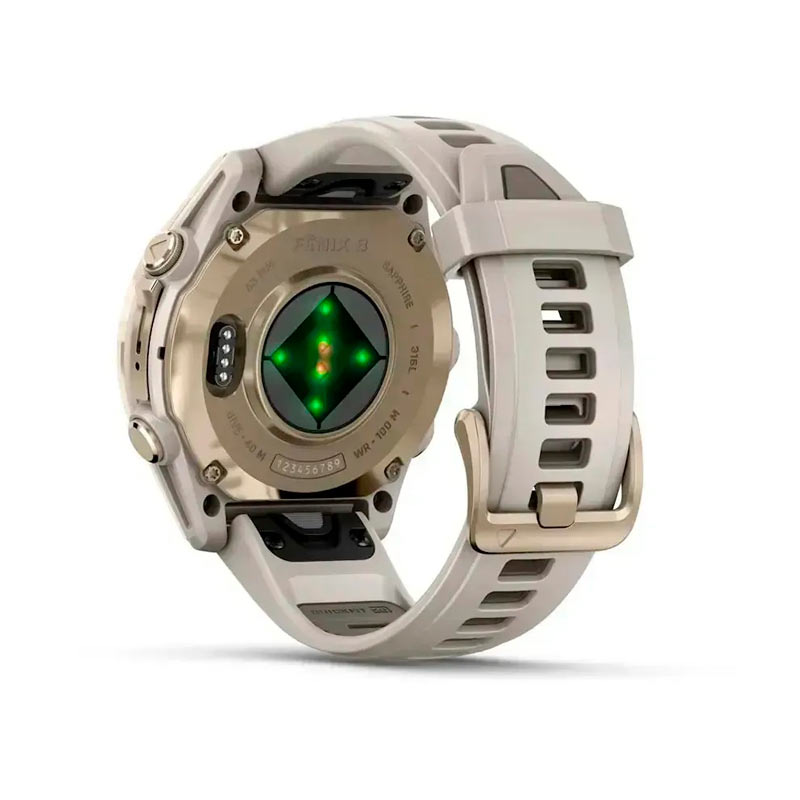 Garmin fenix 8 43mm,AMOLED,Saph,SftGldSS/FgGry,FogGry/DkSndbnd Garmin fenix 8 43mm,AMOLED,Saph,SftGldSS/FgGry,FogGry/DkSndbnd