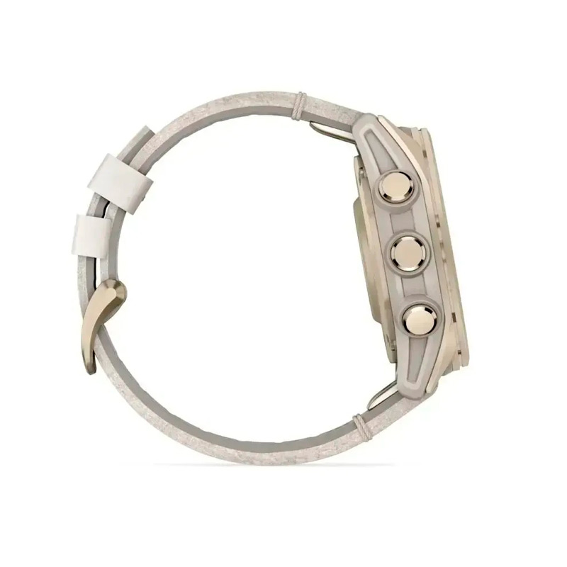 Garmin fenix 8 43mm,AMOLED,Saph,SftGldSS/FogGryLeatherBnd,Excl Garmin fenix 8 43mm,AMOLED,Saph,SftGldSS/FogGryLeatherBnd,Excl