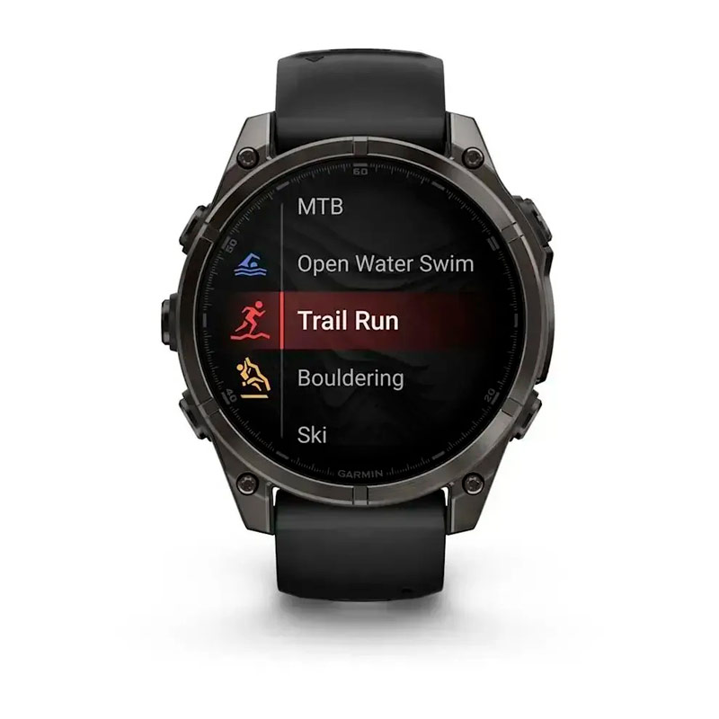 Garmin fenix 8 47mm,AMOLED,Saph,CrbnGryTi/Blk,Blk/PebbleGryBnd Garmin fenix 8 47mm,AMOLED,Saph,CrbnGryTi/Blk,Blk/PebbleGryBnd