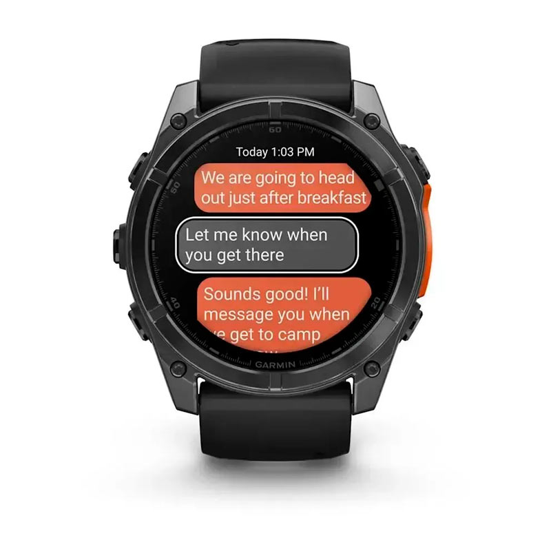 Garmin fenix 8 51mm,AMOLED,Glass/SS,SlateGray Steel/Black,BlkBnd Garmin fenix 8 51mm,AMOLED,Glass/SS,SlateGray Steel/Black,BlkBnd