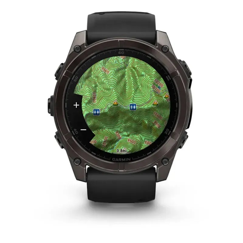 Garmin fenix 8 51mm,AMOLED,Saph,CrbnGryTi/Blk,Blk/PebbleGryBnd Garmin fenix 8 51mm,AMOLED,Saph,CrbnGryTi/Blk,Blk/PebbleGryBnd