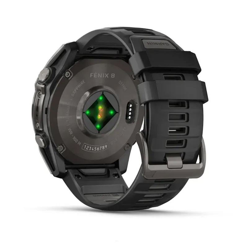 Garmin fenix 8 51mm,AMOLED,Saph,CrbnGryTi/Blk,Blk/PebbleGryBnd Garmin fenix 8 51mm,AMOLED,Saph,CrbnGryTi/Blk,Blk/PebbleGryBnd