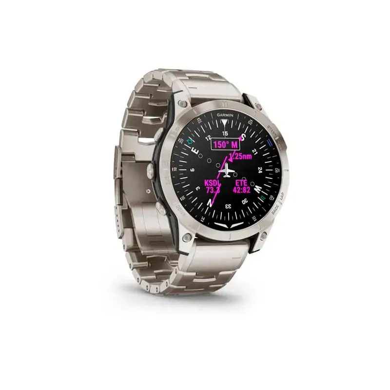 Garmin Смарт-часы Garmin D2 Mach 1 с титановым браслетом Garmin Смарт-часы Garmin D2 Mach 1 с титановым браслетом