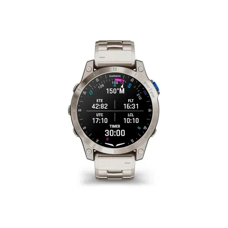 Garmin Смарт-часы Garmin D2 Mach 1 с титановым браслетом Garmin Смарт-часы Garmin D2 Mach 1 с титановым браслетом