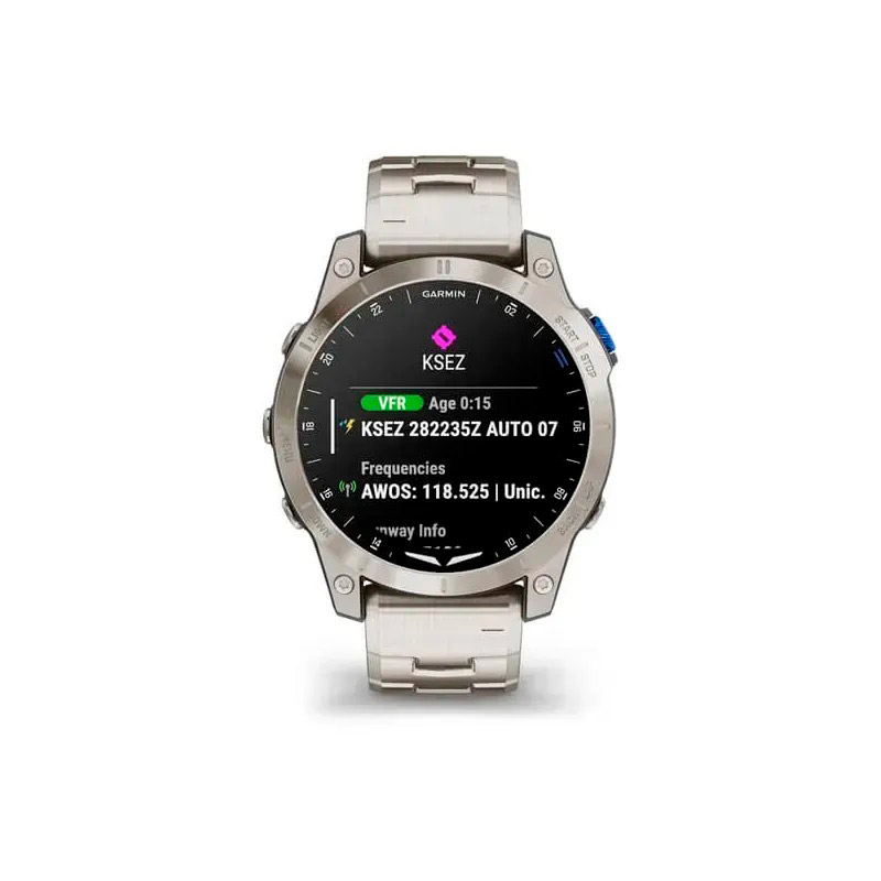Garmin Смарт-часы Garmin D2 Mach 1 с титановым браслетом Garmin Смарт-часы Garmin D2 Mach 1 с титановым браслетом