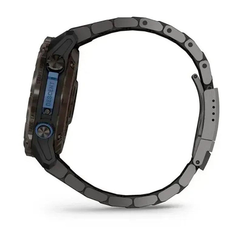 Garmin Смарт-годинник Garmin Descent Mk3i - 51 мм, титан Carbon Grey DLC з титановим браслетом + трансивер Descent T2 Garmin Смарт-годинник Garmin Descent Mk3i - 51 мм, титан Carbon Grey DLC з титановим браслетом + трансивер Descent T2